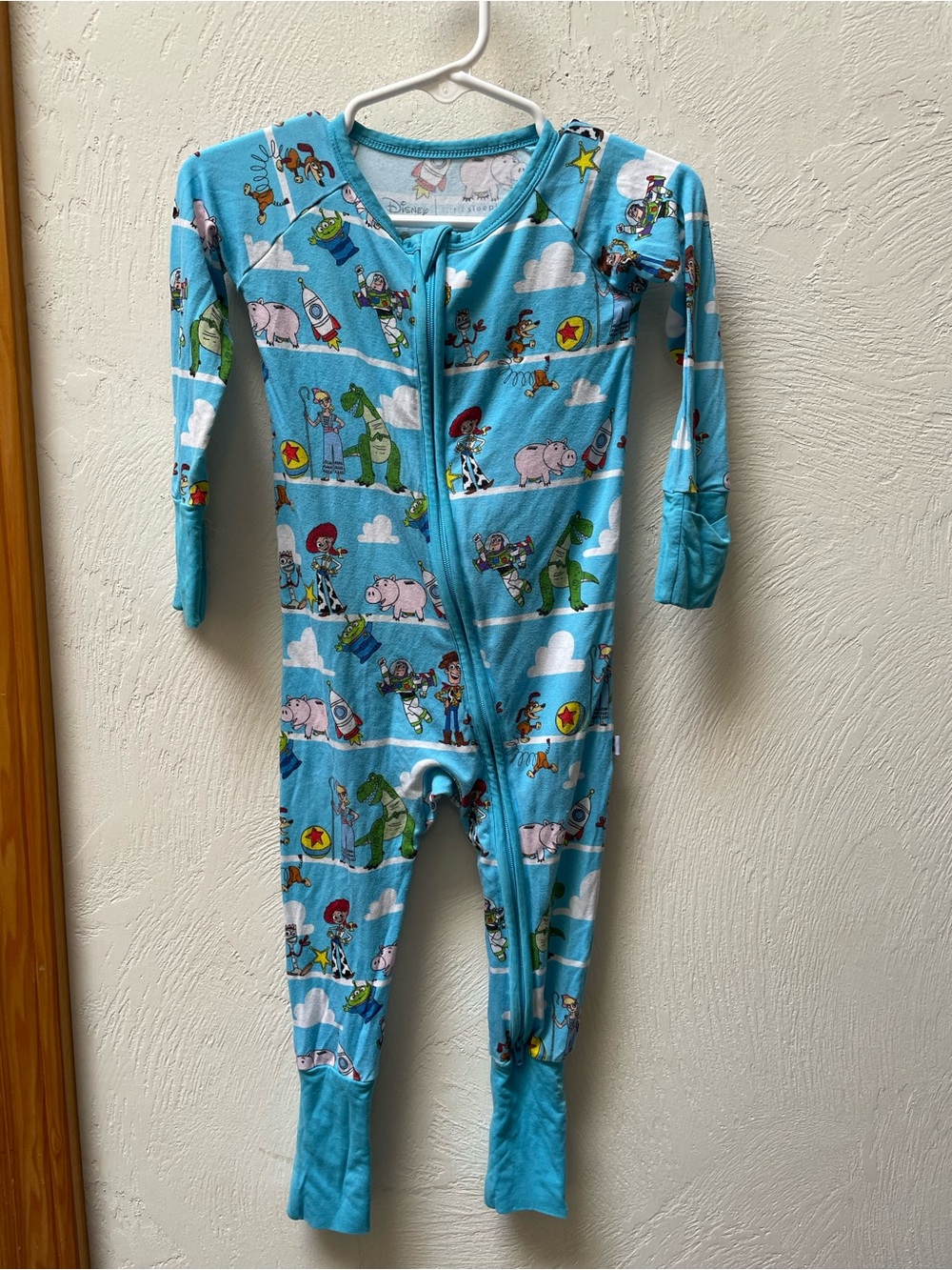 Little Sleepies Toy Story zippy 6-12 mo